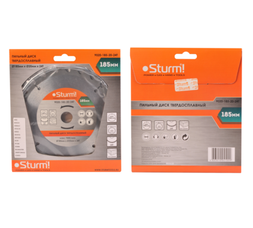 Диск пильный Sturm! 9020-185-20-24T