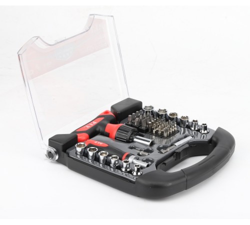 Набор бит и головок с рукоятками P.I.T. ADVANCE HSDR04-0048