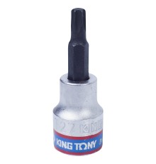Насадка (бита) торцевая 3/8", Torx, T27, L = 50 мм KING TONY 302327 Насадка (бита) торцевая 3/8", Torx, T27, L = 50 мм KING TONY 302327