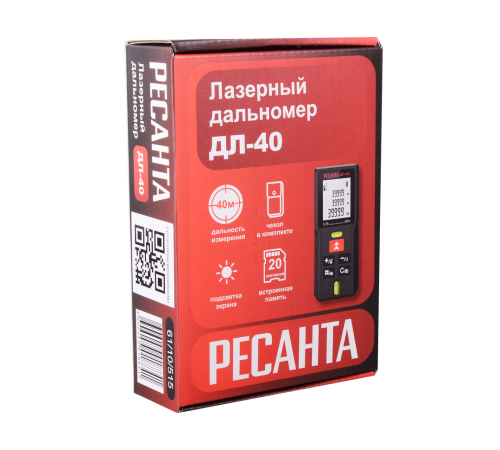 Лазерный дальномер РЕСАНТА ДЛ-40