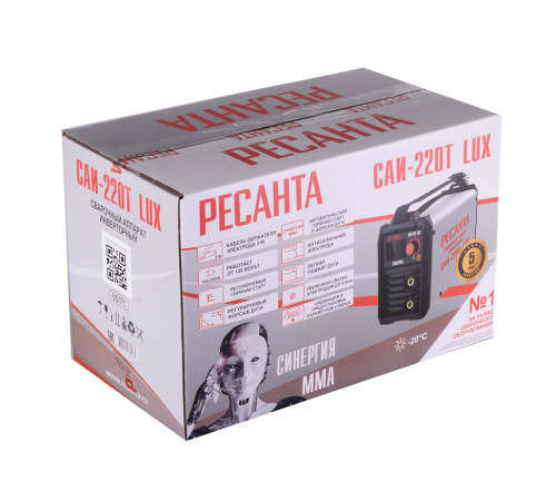 Сварочный аппарат инверторный Ресанта САИ-220Т LUX