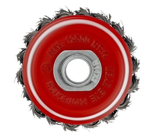 Щетка для УШМ, 75 мм, М14, 