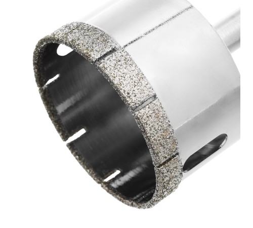 Сверло по стеклу и керамической плитке, 50 х 55 мм, цилиндрический хвостовик Сибртех