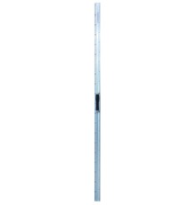Алюминиевая линейка SHINWA 2м с рукояткой