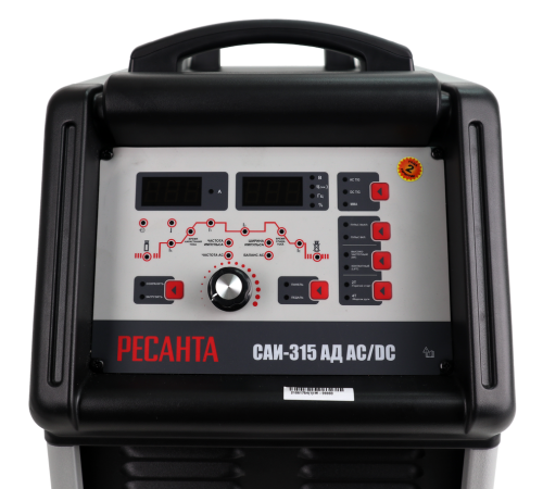 Сварочный аппарат инверторный Ресанта САИ-315 АД (АС/DC) Сварочный аппарат инверторный Ресанта САИ-315 АД (АС/DC)