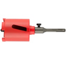 Коронка кольцевая по бетону алмазная безударная в сборе 68 мм КУРС