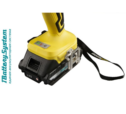Аккумуляторный шуруповерт Hanskonner HCD1855RI 1BatterySystem Аккумуляторный шуруповерт Hanskonner HCD1855RI 1BatterySystem