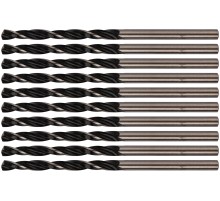 Сверла по металлу HSS черненые 3,2x63 мм (10 шт.) FIT DIY Сверла по металлу HSS черненые 3,2x63 мм (10 шт.) FIT DIY