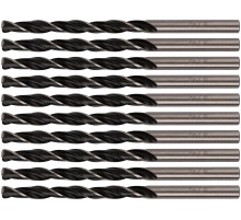 Сверла по металлу HSS черненые 4,5x80 мм (10 шт.) FIT DIY