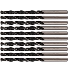 Сверла по металлу HSS черненые 4,5x80 мм (10 шт.) FIT DIY