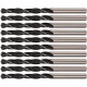 Сверла по металлу HSS черненые 6,0x93 мм (10 шт.) FIT DIY