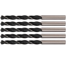 Сверла по металлу HSS черненые 8,0x117 мм (5 шт.) FIT DIY