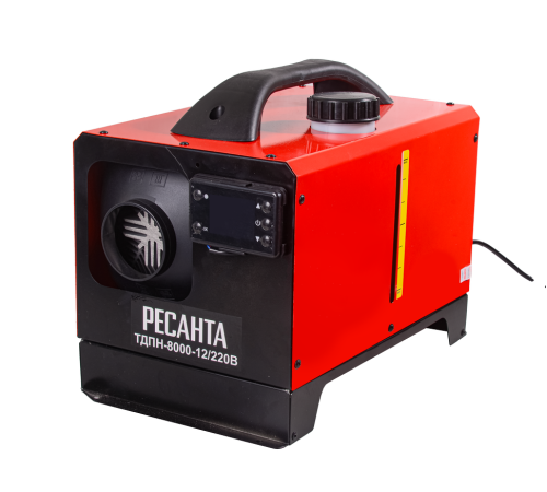 Тепловая дизельная пушка непрямого нагрева ТДПН-8000-12/220В Ресанта Тепловая дизельная пушка непрямого нагрева ТДПН-8000-12/220В Ресанта