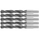 Сверла по металлу HSS черненые 16,0x178 мм (5 шт.) FIT DIY