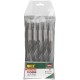 Сверла по металлу HSS черненые 18,0x191 мм (5 шт.) FIT DIY