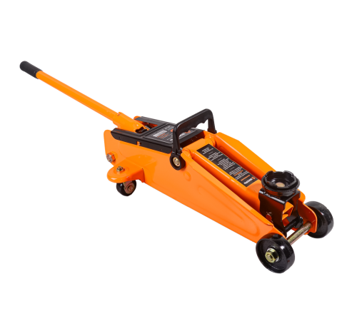 Домкрат автомобильный гидравлический подкатной ДМК-2 (2 т, 135-355 мм) Вихрь