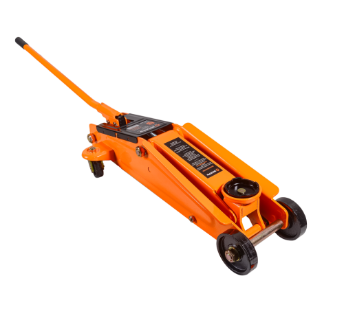 Домкрат автомобильный гидравлический подкатной ДМК-3 (3 т, 135-435 мм) Вихрь