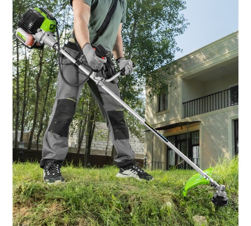 Триммер бензиновый ТС-2500Н, 43 см3, неразъемная штанга, состоит из 2 частей Сибртех