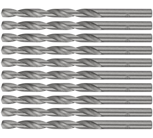 Сверла по металлу HSS полированные 5,0 мм (10 шт.) FIT IT
