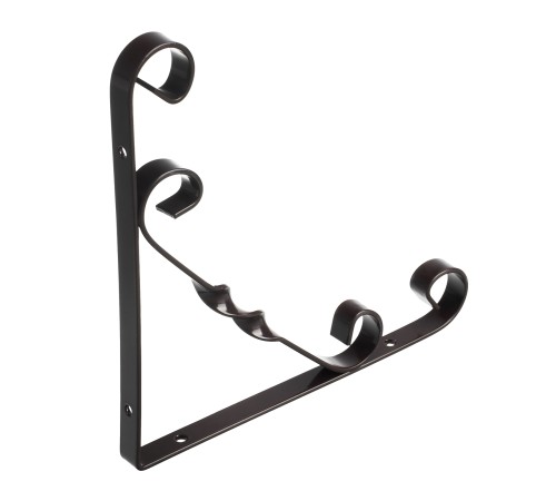 Кронштейн декоративный, 200 х 200 мм, коричневый Сибртех