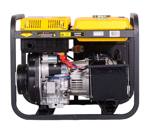 Электрогенератор дизельный LDG 5000LX Huter