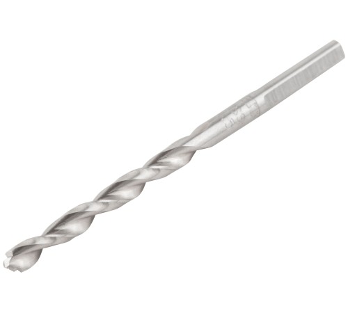 Сверло по металлу HSS полированное, центровочный наконечник, Р6М5, блистер  4,5х80 мм ( 1 шт.) FIT IT Сверло по металлу HSS полированное, центровочный наконечник, Р6М5, блистер  4,5х80 мм ( 1 шт.) FIT IT