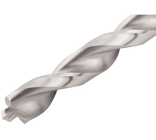 Сверло по металлу HSS полированное, центровочный наконечник, Р6М5, блистер 10,0х133 мм ( 1 шт.) FIT IT Сверло по металлу HSS полированное, центровочный наконечник, Р6М5, блистер 10,0х133 мм ( 1 шт.) FIT IT