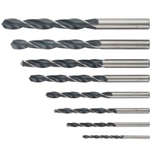 Набор сверл по металлу HSS черненых, 8 шт. (3-4-5-6-7-8-9-10 мм) FIT DIY Набор сверл по металлу HSS черненых, 8 шт. (3-4-5-6-7-8-9-10 мм) FIT DIY