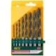 Набор сверл по металлу HSS черненых, 8 шт. (3-4-5-6-7-8-9-10 мм) FIT DIY
