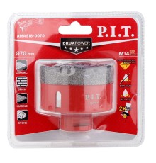 Коронка алмазная по керамограниту P.I.T. AMAS18-0070