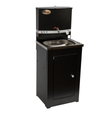 Умывальник дачный с подогревом "Люкс" ВИХРЬ, нержавейка, медный