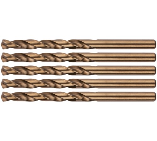 Сверла по металлу HSS с добавкой кобальта 5% Профи 6,5 мм ( 5 шт.) FIT HQ Сверла по металлу HSS с добавкой кобальта 5% Профи 6,5 мм ( 5 шт.) FIT HQ