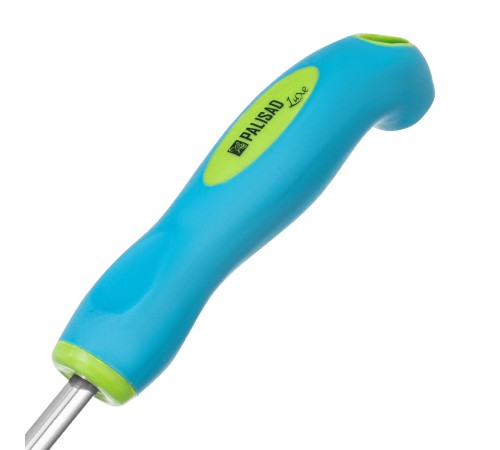 Мотыжка, 115 х 320 мм, нержавеющая сталь, двухкомпонентная рукоятка, Premium Plus, Palisad Мотыжка, 115 х 320 мм, нержавеющая сталь, двухкомпонентная рукоятка, Premium Plus, Palisad