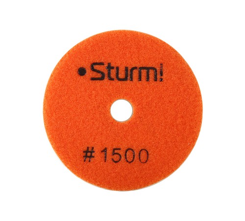 Круг шлифовальный гибкий Sturm! 9012-W100-1500 Круг шлифовальный гибкий Sturm! 9012-W100-1500