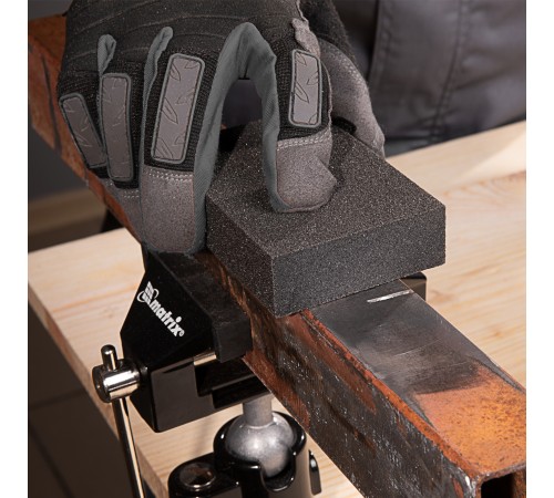 Губка для шлифования, 100 х 70 х 25 мм, мягкая, P 80 Matrix