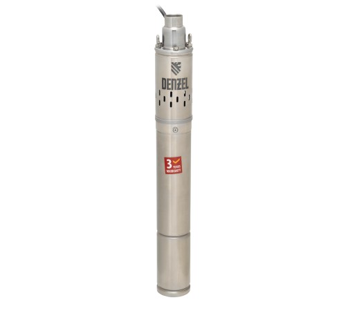 Скважинный насос DWS-3-75, винтовой, диаметр 3", 500 Вт, 1600 л/ч, напор 75 м Denzel Скважинный насос DWS-3-75, винтовой, диаметр 3", 500 Вт, 1600 л/ч, напор 75 м Denzel