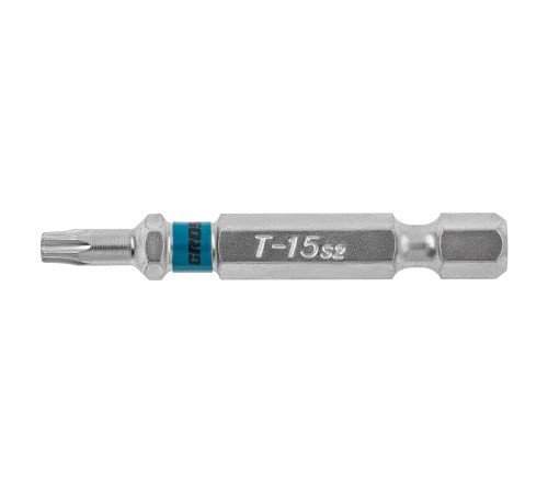Набор бит Torx 15 х 50, сталь S2, 10 шт. Gross