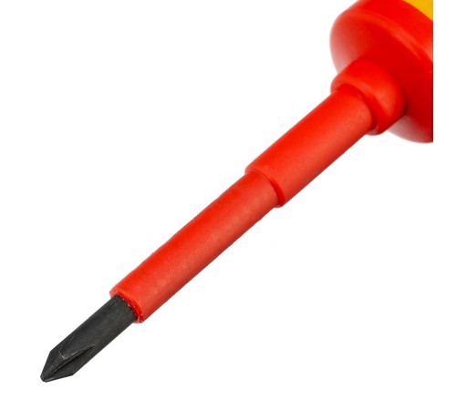 Отвертка Insulated, PH1 x 75 мм, CrMo, до 1000 В, двухкомпонентная рукоятка Matrix Professional