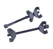 Стяжка амортизаторных пружин, 270 мм, вороненая, двойной крюк, 2 предмета МАСТАК 100-03270