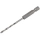 Сверло HSS по металлу,полированное, U-хвостовик под биту, инд.упаковка 2,5 мм FIT IT