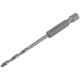 Сверло HSS по металлу,полированное, U-хвостовик под биту, инд.упаковка 3,0 мм FIT IT