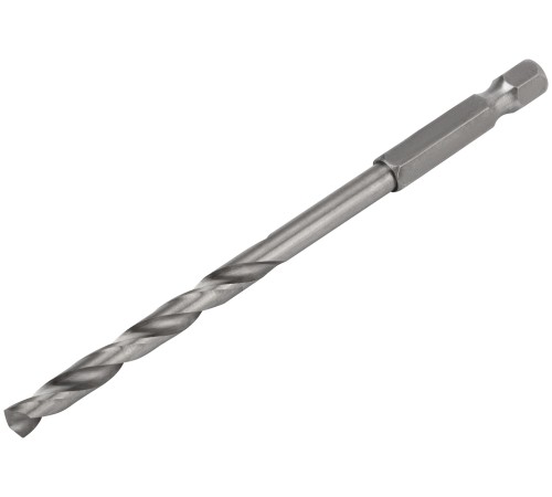 Сверло HSS по металлу,полированное, U-хвостовик под биту, инд.упаковка 5,0 мм FIT IT Сверло HSS по металлу,полированное, U-хвостовик под биту, инд.упаковка 5,0 мм FIT IT