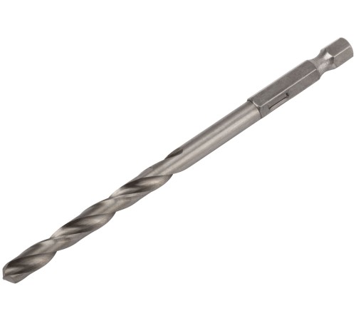 Сверло HSS по металлу,полированное, U-хвостовик под биту, инд.упаковка 6,0 мм FIT IT Сверло HSS по металлу,полированное, U-хвостовик под биту, инд.упаковка 6,0 мм FIT IT