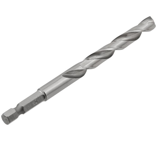Сверло HSS по металлу,полированное, U-хвостовик под биту, инд.упаковка 8,0 мм FIT IT Сверло HSS по металлу,полированное, U-хвостовик под биту, инд.упаковка 8,0 мм FIT IT
