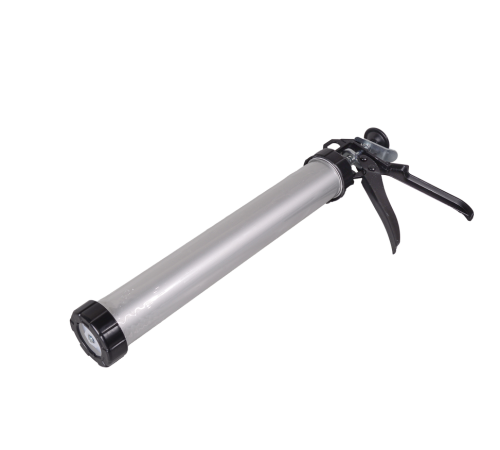 Пистолет для герметика алюминиевый закрытый 600мл Вихрь