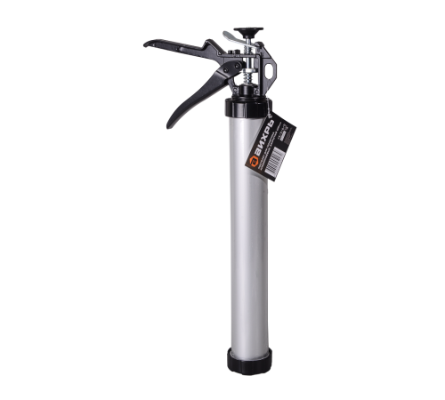 Пистолет для герметика алюминиевый закрытый 600мл Вихрь