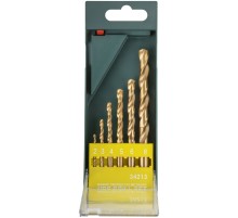 Набор сверл HSS по металлу, титановое покрытие,  6 шт. (2-3-4-5-6-8 мм) FIT IT