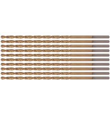 Сверла HSS по металлу, удлиненные, титановое покрытие 2,5х95 мм (10 шт.) FIT IT