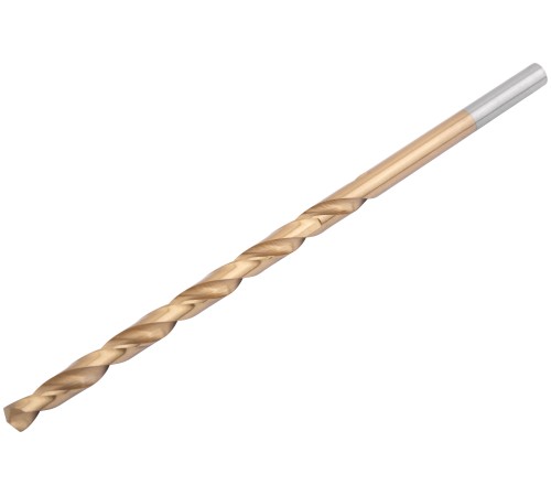 Сверла HSS по металлу, удлиненные, титановое покрытие 5,5х139 мм (10 шт.) FIT IT Сверла HSS по металлу, удлиненные, титановое покрытие 5,5х139 мм (10 шт.) FIT IT