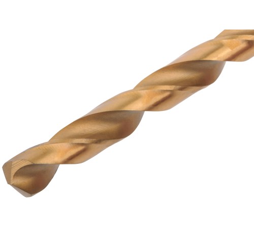 Сверла HSS по металлу, удлиненные, титановое покрытие 10,0х184 мм (5 шт.) FIT IT